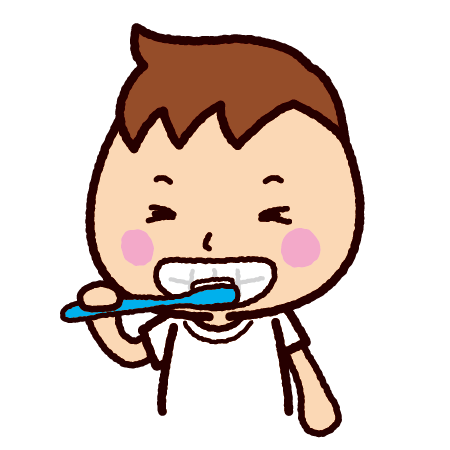 歯磨きのイラスト