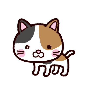 最高の動物画像 ユニーク三毛猫 可愛い イラスト
