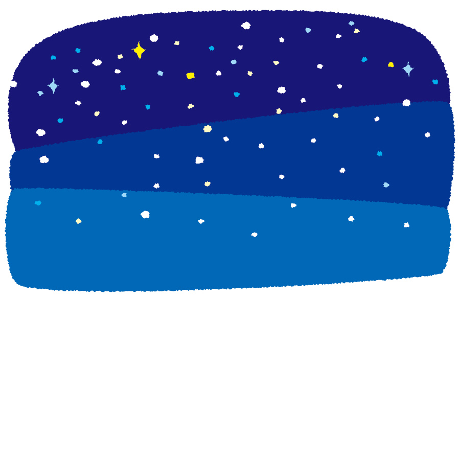 背景イラスト 星空 イラストくん