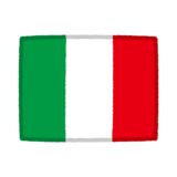 国旗のイラスト（イタリア）