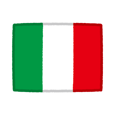 国旗のイラスト（イタリア） - イラストくん