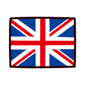 国旗のイラスト（イギリス）