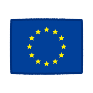 欧州旗のイラスト