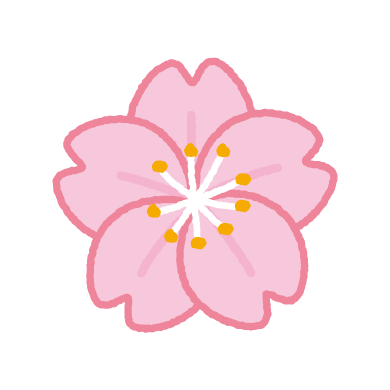 桜の花のイラスト 3カット イラストくん