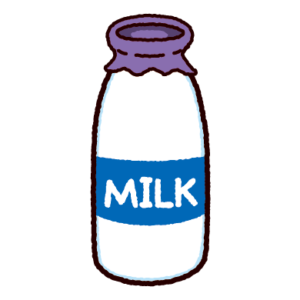 牛乳瓶のイラスト