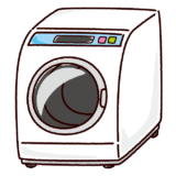 洗濯機のイラスト（縦型・家電） - イラストくん