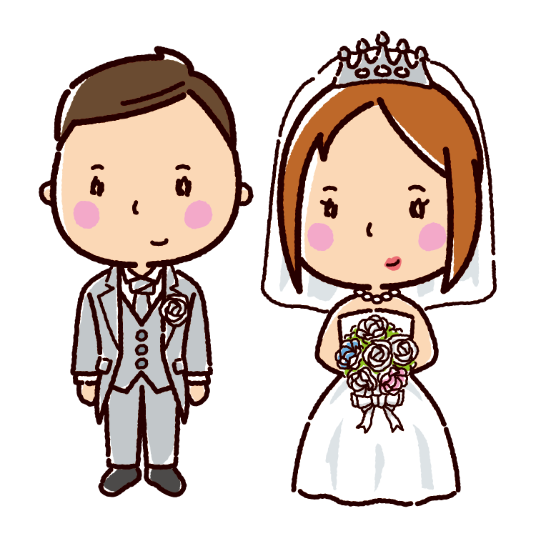 かわいい動物画像 ロイヤリティフリー結婚 画像 イラスト