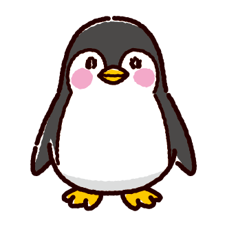 赤ちゃんペンギンのイラスト 3カラー イラストくん