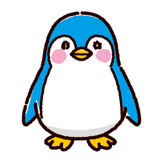 赤ちゃんペンギンのイラスト（3カラー）