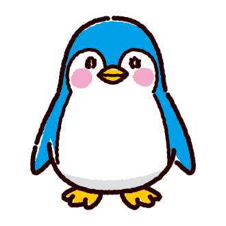 赤ちゃんペンギンのイラスト 3カラー イラストくん