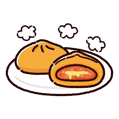 目玉焼きトーストのイラスト イラストくん