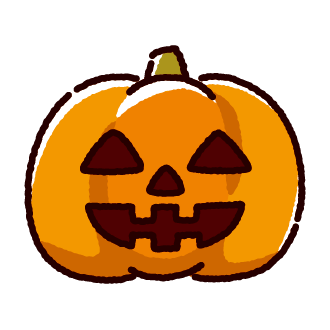 エレガントかぼちゃ イラスト かわいい 簡単 アニメ画像