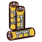 乾電池のイラスト（単三）