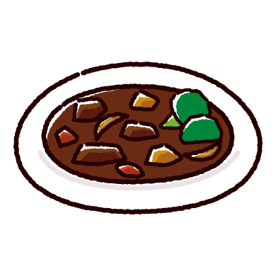 鶏肉のイラスト もも肉 2カット イラストくん