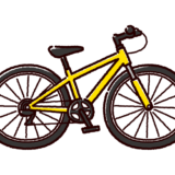 自転車のイラスト（マウンテンバイク）