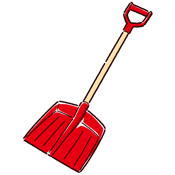 コンプリート 雪かき イラスト 犬 イラスト