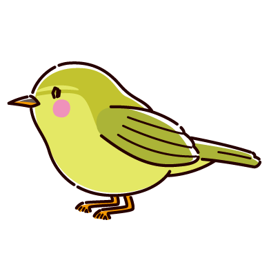 うぐいすのイラスト 鳥 イラストくん