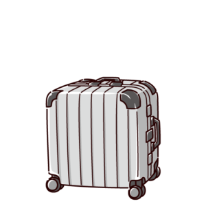 スーツケースのイラスト