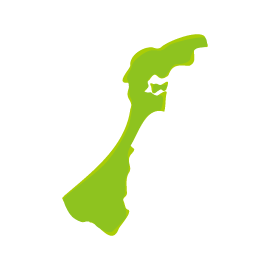 石川県の地図のイラスト