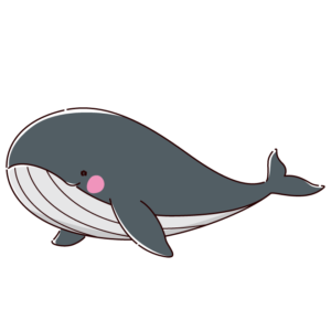 クジラのイラスト