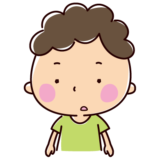 目が点のイラスト