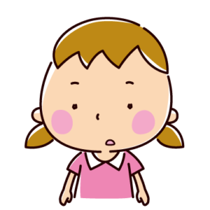 目が点のイラスト