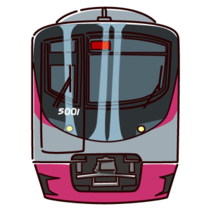 京王5000系のイラスト