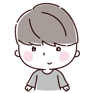 ゆるかわな男の子のイラスト