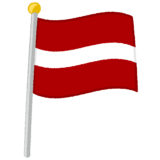 ラトビア共和国国旗のイラスト