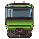 山手線E235系のイラスト