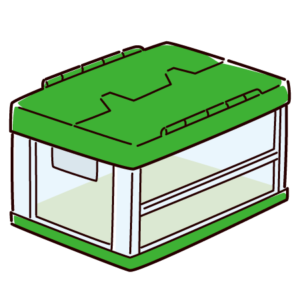 コンテナボックスのイラスト