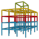 ジャングルジムのイラスト