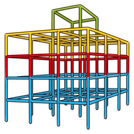 ジャングルジムのイラスト