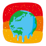地球温暖化のイラスト