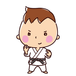 柔道のイラスト