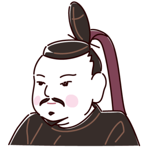 徳川家光の似顔絵イラスト