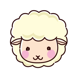 羊のアイコンイラスト